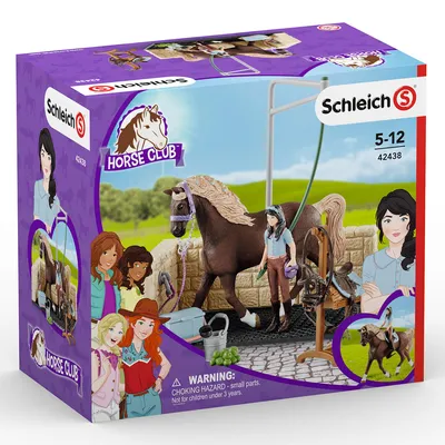 Набор игрушек 'Загон для лошадей с Тори и Принцессой' Schleich MC/SCH42437  от 4 099 ₽ — купить с доставкой в интернет-магазине motherbear.ru