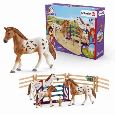 Набор игрушек 'Загон для лошадей с Тори и Принцессой' Schleich MC/SCH42437  от 4 099 ₽ — купить с доставкой в интернет-магазине motherbear.ru