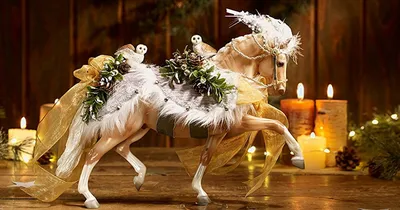 Breyer Holiday Horse: рождественские лошади разных лет | Новости игрушек и  жизни | Дзен