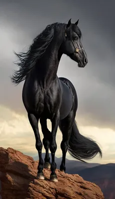 Black Arabian Horse 4k HD Ultra Realistic HDR 🖤✨ | Фотографии лошадей,  Лошадиные картины, Красивые лошади