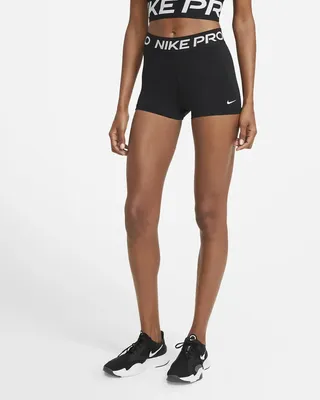 Женские Шорты теннисные Nike Pro 365 Short 3in - black/white - купить по  выгодной цене | Теннисный магазин Tennis-Store.ru