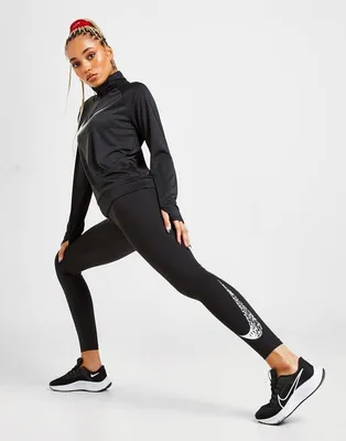 Женские Лосины Nike Dri-Fit Swoosh Run Mid-Rise 7/8 Tight Dm7767-010  (Оригинал) купить в Украине, Киеве | Football Mall