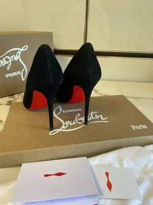 Замшевые туфли лодочки Christian Louboutin So Kate | Туфли лабутены премиум  класса