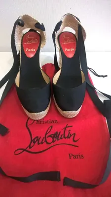 Винтаж: Лабутены Christian Louboutin оригинал эспадрильи , туфли . Винтаж  купить в интернет-магазине Ярмарка Мастеров по цене 14000 ₽ – GD2J9BY |  Обувь винтажная, Северодвинск - доставка по России