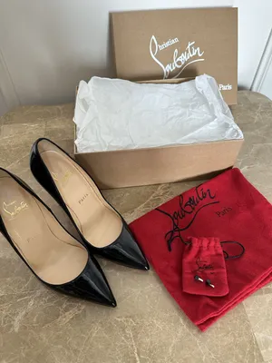 Женские туфли Christian Louboutin цвет Черный, размер 36.5 купить недорого,  цена в Москве