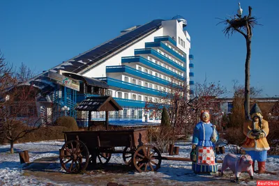 Фото: Луганск зимой возле гостиницы Дружба.. Сергей Грищенко. Город -  Фотосайт Расфокус.ру