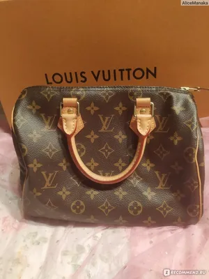 Сумка Louis Vuitton Speedy - «Моя любимая сумка Louis Vuitton, о покупке не  пожалела ни разу» | отзывы