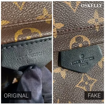 Real or fake: как отличить оригинал Louis Vuitton Palm Springs от подделки  - OSKELLY