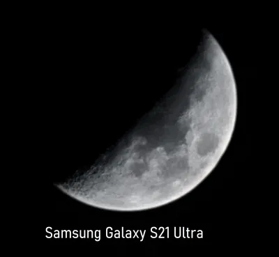 Луна или мячик для пинг-понга? Ошеломительные снимки Луны Samsung Galaxy  S21 Ultra разоблачили как подделку