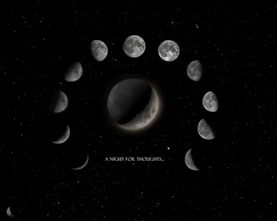 Фазы Луны | Пикабу