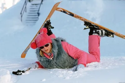 Лыжи веселые картинки (42 фото) » Юмор, позитив и много смешных картинок