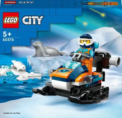 60376 LEGO® City Снегоход исследователя Арктики цена | hansapost.ee