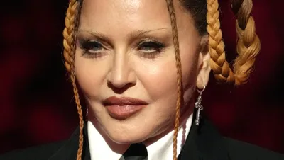Madonna Certainly Didn't Look Like Her Airbrushed Instagram At The 2023  Grammys