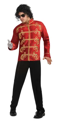 Костюм карнавальный мужской Майкл Джексон Rubie's r889772 красный XL -  купить в Москве, цены на Мегамаркет