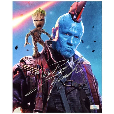 Майкл Рукер с автографом Стражи Галактики Том. 2 Yondu 8x10 P – Суперспортивный центр