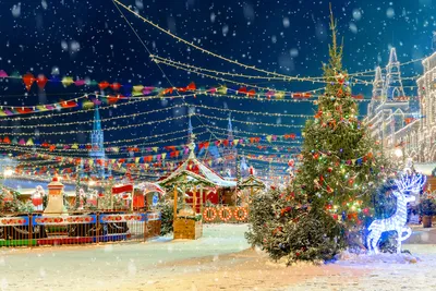 Рождественские огни Москвы - экскурсионный тур выходного дня в Москву на  Рождество - Сборные туры в Москву