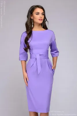 Макияж под лиловое платье - 89 фото