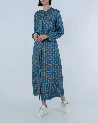 Платье женское Max Mara SAMOVAR синее 40 IT - купить в Москве, цены на  Мегамаркет
