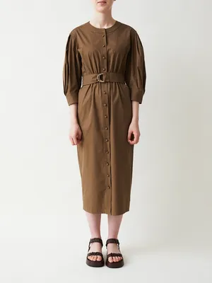 Платье из хлопка с запахом Max Mara черное (476786) купить по цене 22 900  руб. в интернет-магазине ГУМ