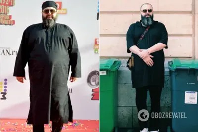 Максим Фадеев до и после похудения - фото