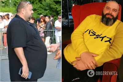 Максим Фадеев до и после похудения - фото