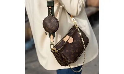 Маленькая сумка Louis Vuitton серая (арт. VM-13493) | Интернет-магазин  Vanity Mall