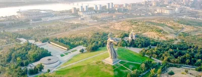 Автобусная экскурсия по городу, Мамаев курган, музей-панорама  «Сталинградская битва»