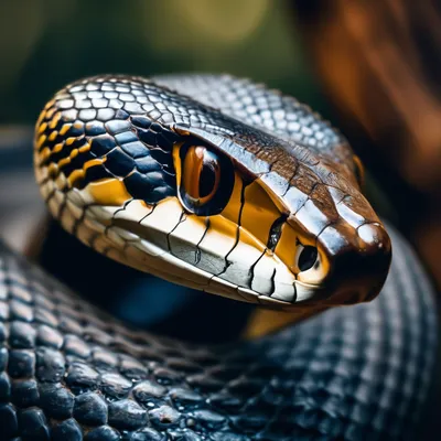 Одна из смертоносных в мире змея-чёрная мамба | Природа и жизнь | Дзен