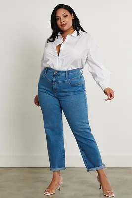 3 Ways to style Mom Jeans - Dogdays of Summer Blog