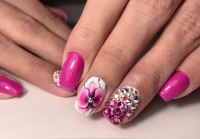 Рисунки на ногтях: новые идеи маникюра на 8 Марта | Pretty nails, Nails,  Star nails