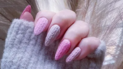 Sweater Nails Are Trending | POPSUGAR Beauty