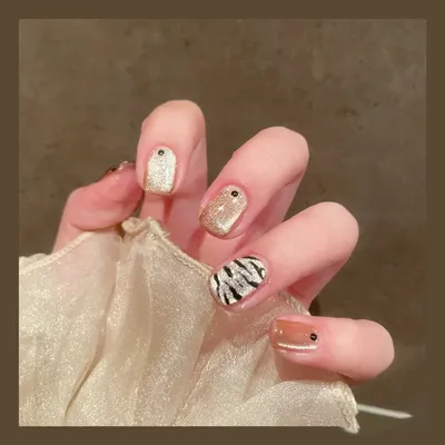 bottle of happiness | Tiger stripe nails, Nail art stripes, Tiger nail art