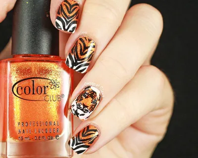 Tiger Nails / Тигровые ногти - YouTube