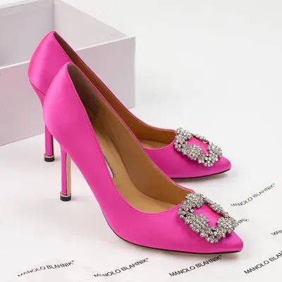 MANOLO BLAHNIK: Туфли-лодочки для нее - Изумрудный | Manolo Blahnik  Туфли-Лодочки 9XX06640048 на сайте GIGLIO.COM