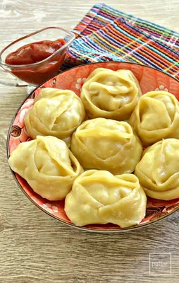 Манты с курицей и картофелем 🥟 - рецепт для пароварки - Patee. Рецепты