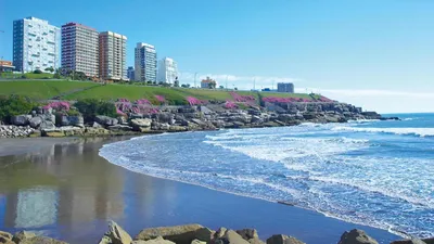 Пляжи В Мардельплата — стоковые фотографии и другие картинки Мар-дель-Плата  - Мар-дель-Плата, Аргентина, Аргентинского происхождения - iStock