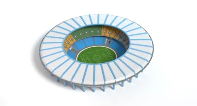 Пустой Цвет Стадион Маракана Сидения На Футбольном Стадионе В  Рио-де-Жанейро, Бразилия Фотография, картинки, изображения и  сток-фотография без роялти. Image 26761082
