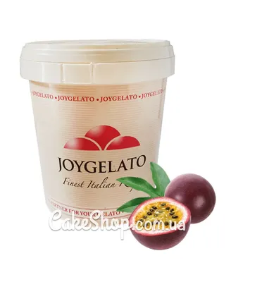 ⋗ Паста натуральная Маракуйя Joygelato, 1,2 кг купить в Украине ➛  CakeShop.com.ua