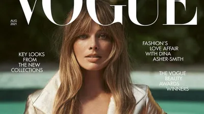 Марго Робби поразила челкой на обложке Vogue: фото