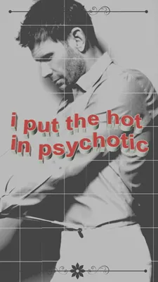 Марк Пеллегрино Обои // I Put The Hot In Psychotic в 2023 году