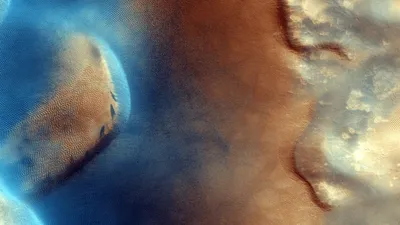 Обои Поверхность Марса, картинки - Обои для рабочего стола Поверхность Марса  фото из альбома: (космос)