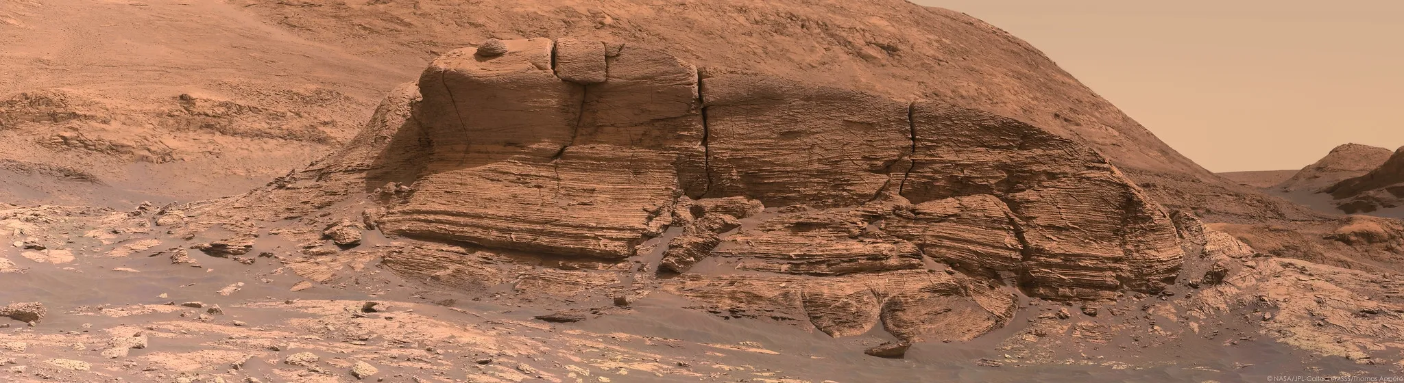 Снимки Марса с марсохода 2021