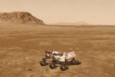 Ровер Perseverance прислал первые цветные снимки Марса - МК