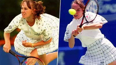 Australian Open: Мартина Хингис в вызывающем наряде ошеломила публику на  турнире в 1996 году - Чемпионат