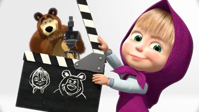 Masha and The Bear - Winter with Masha! The best winters episodes - YouTube