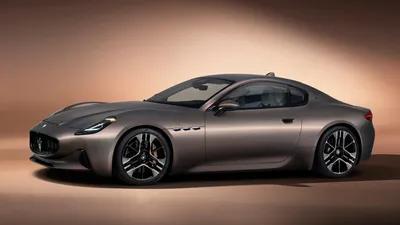 Maserati GranTurismo Folgore: электрический, мощный, очень низкий и внешне  никак не выдающий свою электрическую суть. Машина