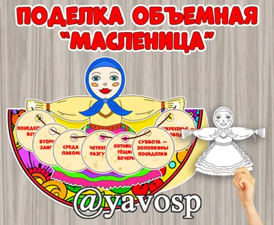 Оформление на Масленицу. ДВУСТОРОННЕЕ | скачать и распечатать