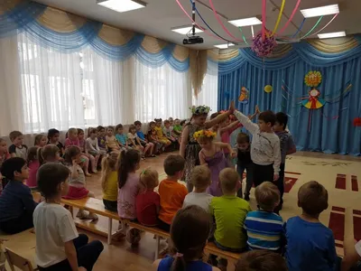 Дети детского сада приняли участие в выставке Масленица