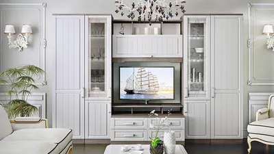 Прованс» модульная мебель для гостиной арт 22318 - купить в Нягани  недорого, цена 53500 руб. в интернет-магазине, фото, характеристики