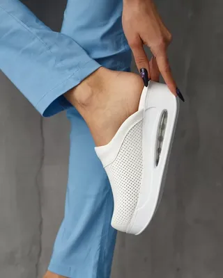 Сабо Обувь медицинская сабо Pearly White с подошвой AirMax Арт.:  149-324-791 . Купить в Киеве. Цена в Украине – Интернет-магазин Белый халат